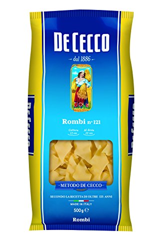 De Cecco - Rombi Nr. 121, harte Weizenpflanze, 12 Stück à 500 g [6 kg] von De Cecco