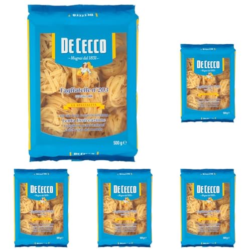 De Cecco Tagliatelle 203 500gr (Packung mit 5) von De Cecco