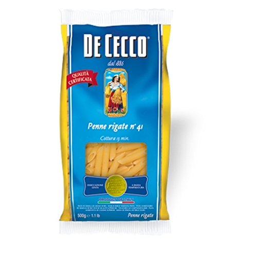 Nudeln Pasta Penne Rigate n° 41 5 x 500 gr. - De Cecco von De Cecco