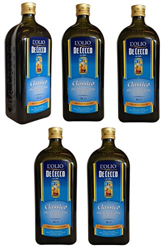 Olivenöl De Cecco IL CLASSICO (5 X 1000 ml) extra nativ von De Cecco