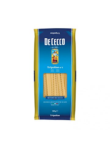 Pasta De Cecco 100% Italienisch Tripoline n. 3 Nudeln 500g von De Cecco