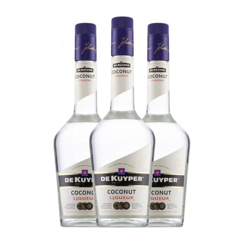 Liköre De Kuyper Coconut 70 cl (Karton mit 3 Flaschen von 70 cl) von De Kuyper Royal Distillers