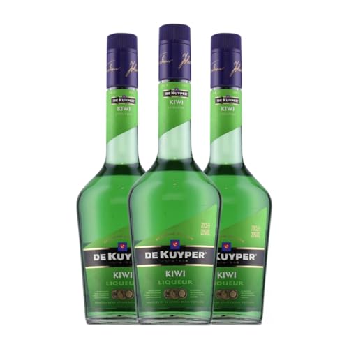 Schnaps De Kuyper Kiwi 70 cl (Karton mit 3 Flaschen von 70 cl) von De Kuyper Royal Distillers