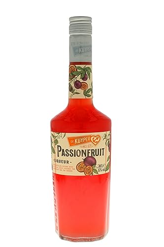 De Kuyper Passion Fruit Likör 0,7l – Tropischer Maracuja-Likör mit 15% Vol. Perfekt für Cocktails und fruchtige Desserts von De Kuyper