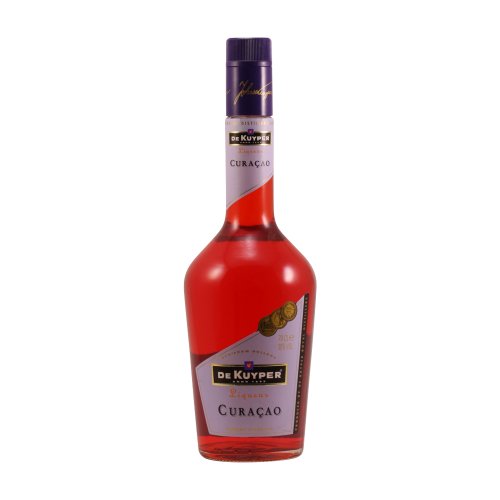 De Kuyper Red Curacao Liqueur 24% - Orange von De Kuyper