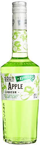 De Kuyper Sour Apple Liqueur 0,7 l – Fruchtiger Apfellikör mit 15% Vol. aus Holland – Perfekt für Cocktails und Longdrinks von De Kuyper