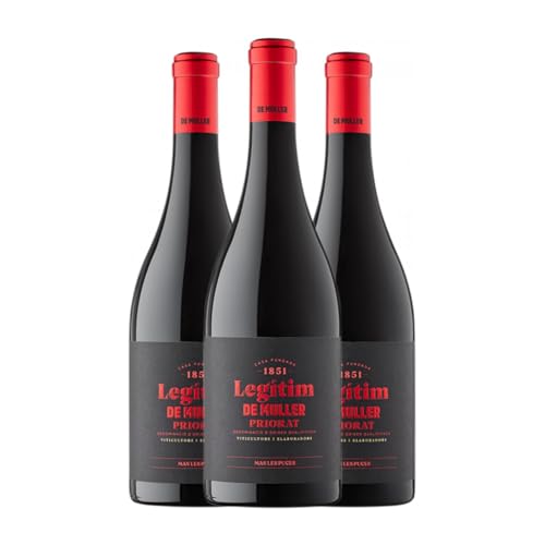 De Muller Legítim Priorat 75 cl Rotwein (Karton mit 3 Flaschen von 75 cl) von De Muller