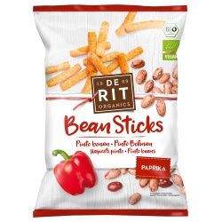 Bohnen-Sticks mit Paprika von De Rit