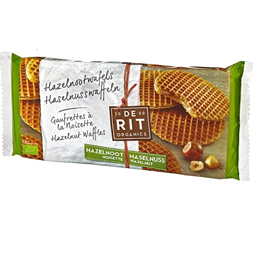 De Rit - Haselnusswaffeln - 175 g - 12er Pack von De Rit