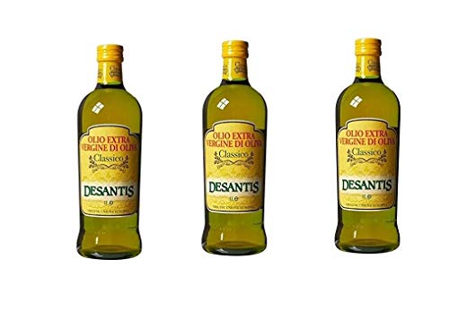 3x De Santis Classico Extra Natives nativ Olive Olivenöl 1L olio di oliva von De Santis