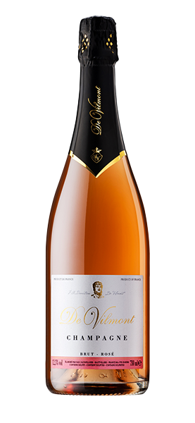 Champagne RosÃ© Brut von De Vilmont