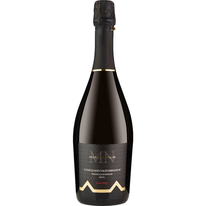 Musti Nobilis Prosecco, Valdobbiadene DOCG, Venetien, Schaumwein von DeAngeli Mustinobilis Srl,   IT 20121 Milano (MI)