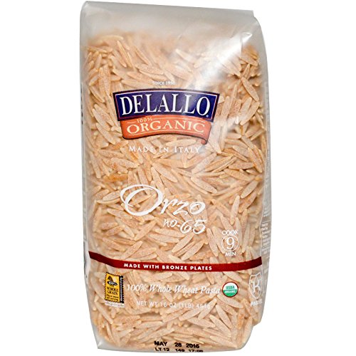 DeLallo Vollweizen Orzo 470 ml (2 Stück) von DeLallo