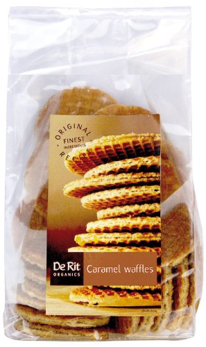 DeRit Bio Mini Karamellwaffeln, 3er Pack (3 x 0.15 kg) von DeRit