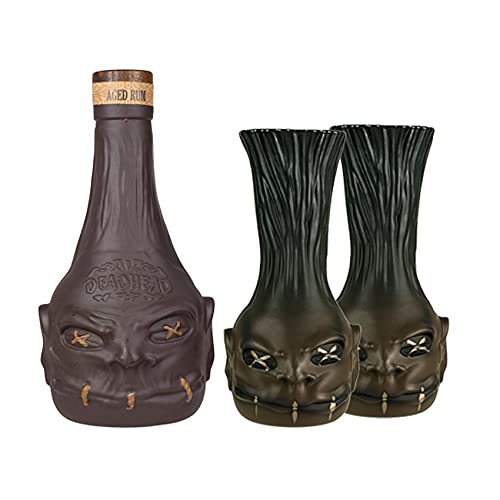 Rum DEADHEAD + 2 Deko Becher - Geschenk-Set von Deadhead