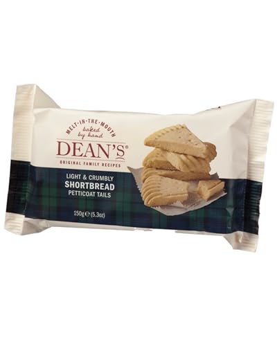 Dean's Shortbread Petticoat Tails - Klassisches britisches Mürbegebäck, 150g von Dean's