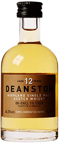 Deanston 12 Jahre Single Malt Whisky Miniatur (1 x 0.05 l) von Deanston