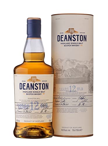 Deanston 12 Years Old Un-Chill Filtered + GB 46,3% Vol. 0,7 l von Deanston