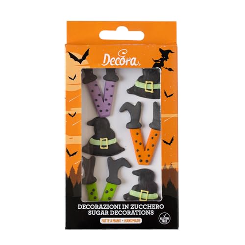 Decora 0500216 7ER-PACK WITCH ZUCKERDEKOR von Decora