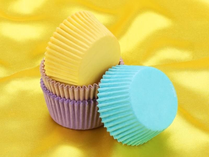 Muffinförmchen pastell 75 Stück von Decora