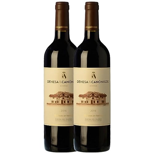 Dehesa de los Canónigos Ribera del Duero Alterung 75 cl (Schachtel mit 2 Flaschen von 75 cl) von Dehesa de los Canónigos