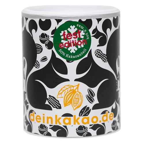 DEIN KAKAO - | Schokoladenpulver mit Kakao aus biologischem Anbau | 250g Kakaopulver (250 Gramm, Fest Edition) von Dein Kakao