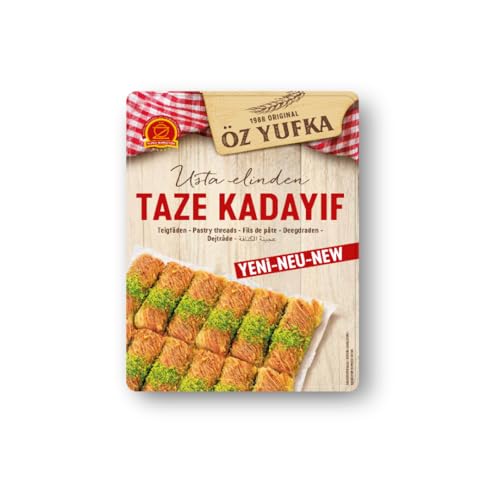 1 x Kadayif Teigfäden - Engelshaar - Teigwaren - Kadaifi Kataifi für Dubai Schokolade (400g) - Dubai Schokolade selber machen von DeinPack