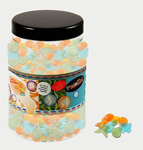 Deine Naschbox | Zuckerfreie Fruchtgummi Meeresfrüchte | 3kg Mega Pot | XXL Großpackung für Party, Candybar & als Geschenk - Fruchtige Mischung von PE ÄM