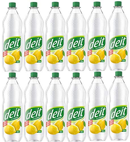 Deit Zitrone Klar MEHRWEG, (12 x 1 l) inc. MEHRWEG Pfand von Deit