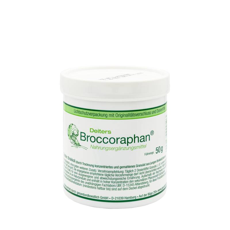 Broccoraphan®  50 g - Pulver aus Brokkoli-Sprossen - vegan - Deiters und Florin von Deiters und Florin