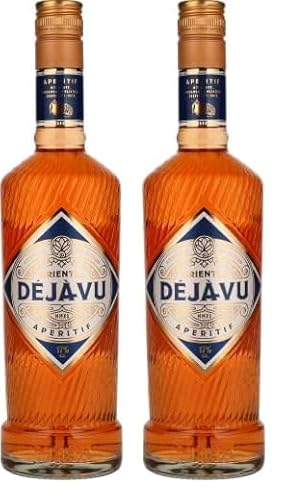 Oriental Deja-Vu Aperitif/Die Essenz der Ferne/Ingwer, Kardamon und fruchtige Grapefruit-Note/einzigartig raffinierter Geschmack/vereint die exotischen Geschmäcker dieser Welt / 700ML (Packung mit 2) von Déjà-vu