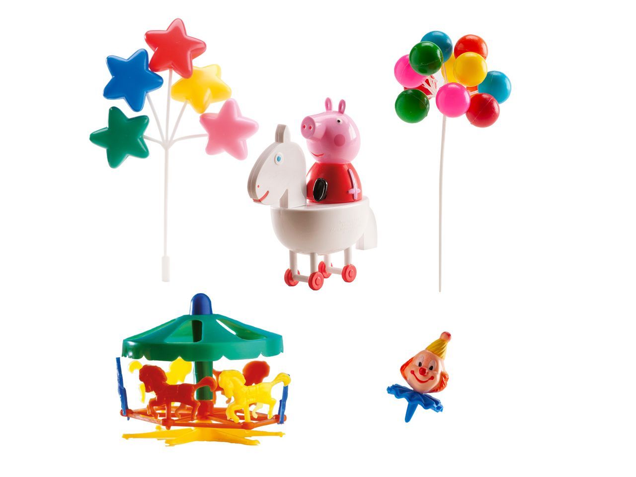 Dekorations-Kit Peppa Pig Pferd von Dekora