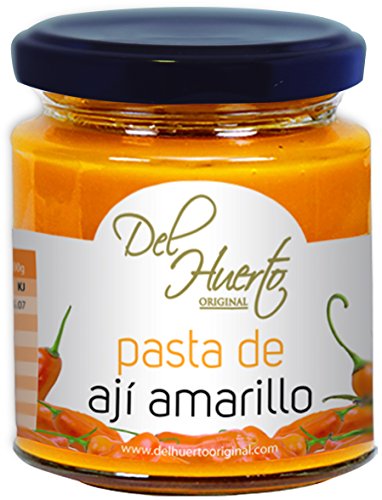 Pasta de Aji Amarillo / Aji Amarillo Gewürzpaste - Del Huerto, 212g von Goya