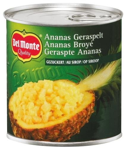 Del Monte Ananas Geraspelt gezuckert , 6er Pack (6 x 446 ml Dose) von Del Monte