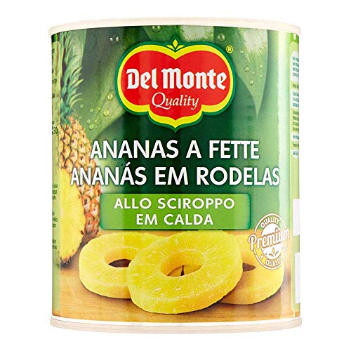 Del Monte Ananas Scheiben gezuckert , 3er Pack (3 x 850 ml Dose) von Del Monte