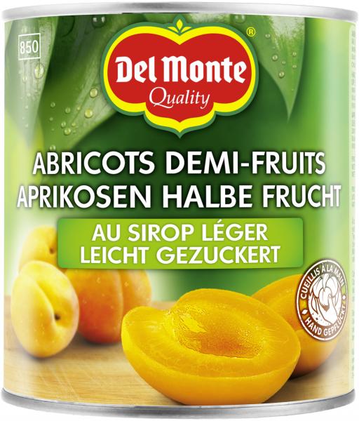 Del Monte Aprikosen halbe Frucht leich gezuckert von Del Monte