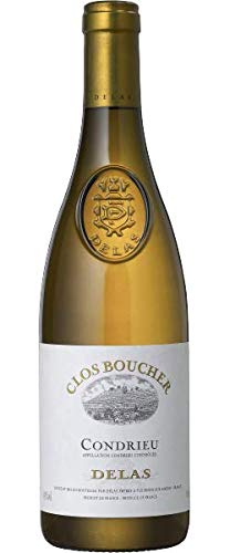 Delas Frères Weisswein aus Frankreich Condrieu Cru Clos Boucher 2015 (1 x 0,75 Liter) von Delas Frères