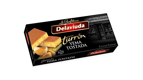 Delaviuda, Toasted Obere Turron ohne Gluten, traditioneller Turron mit Honig und ausgewählten Mandeln, traditionelles Rezept ab 1880, 250 Gramm von Delaviuda