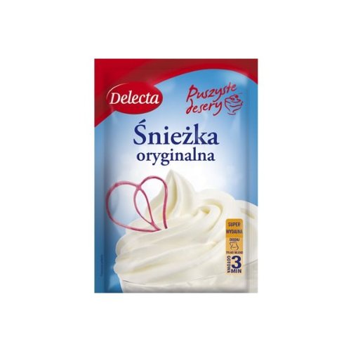 DELECTA Sniezka Schlagsahne das Original Dessertpulver 51g von Delecta