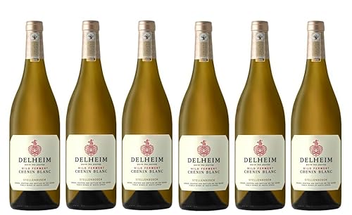 6x 0,75l - 2022er - Delheim - Chenin Blanc - wild fermented - Stellenbosch W.O. - Südafrika - Weißwein trocken von Delheim