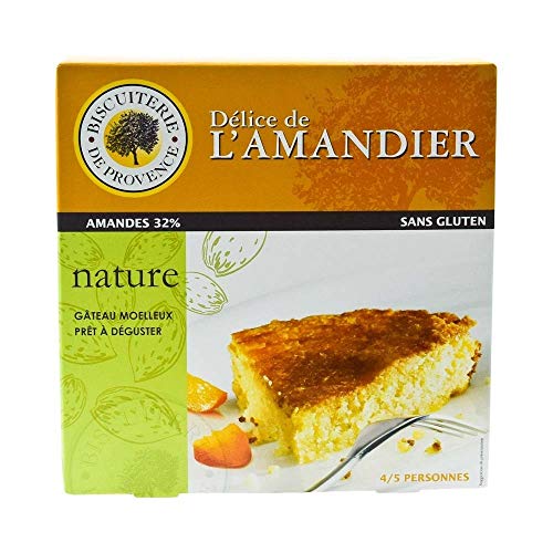 Delice de l'amandier glutenfreie provenzalische Kuchenspezialität mit Mandeln, 1er Pack (1 x 240 g) von Biscuiterie de Provence