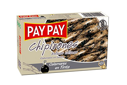 Chipirones, Calamares gefüllt in Tinte von Pay Pay