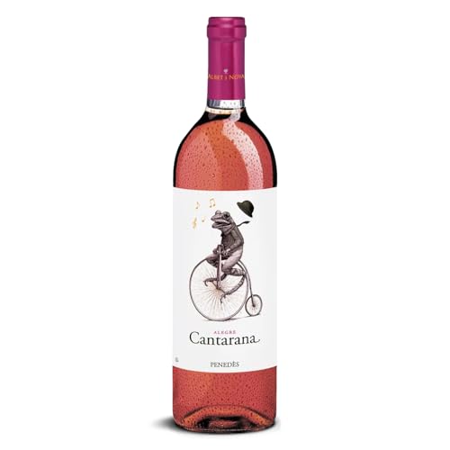 DELINAT – Albet i Noya Cantarana 2023 – Spanischer Roséwein trocken – Bio-Wein aus Penedès, vegan (1 x 0,75l) von Delinat