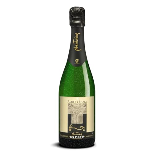 DELINAT – Albet i Noya Espriu Brut 2022– Spanischer Schaumwein herb – Bio-Wein aus Penedès, vegan (1 x 0,75l) von Delinat