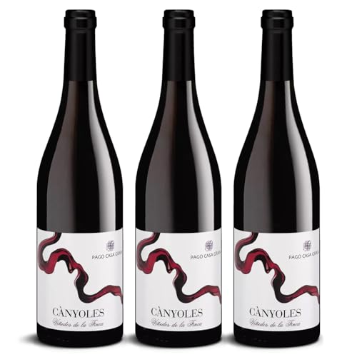 DELINAT – Cànyoles 2022 – Spanischer Rotwein lieblich – Bio-Wein aus Valencia, vegan (3 x 0,75l) von Delinat