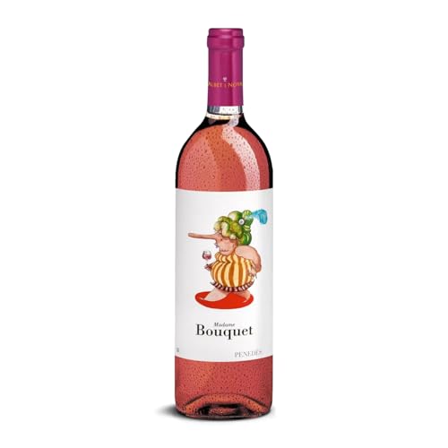 DELINAT – Madame Bouquet rosat 2022 – Spanischer Roséwein trocken – Bio-Wein aus Penedès, vegan (1 x 0,75l) von Delinat