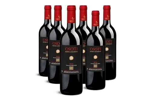 DELINAT – Osoti Vendimia Seleccionada 2021 – Spanischer Rotwein trocken – Bio-Wein aus Rioja, vegan (6 x 0,75l) von Delinat