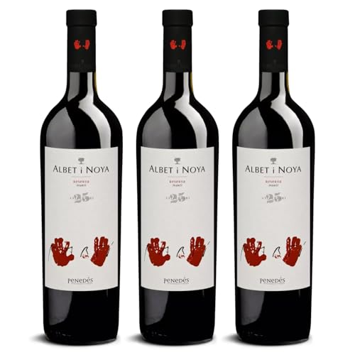 DELINAT – Reserva Martí" Aniversari 2019 (lagerfähig bis 2029) – Spanischer Rotwein trocken – Bio-Wein aus Penedès, vegan (3 x 0,75l) von Delinat