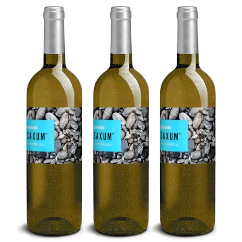 DELINAT – Saxum Sauvignon Blanc 2023 – Spanischer Weißwein trocken – Bio-Wein aus Rueda, vegan (3 x 0,75l) von Delinat