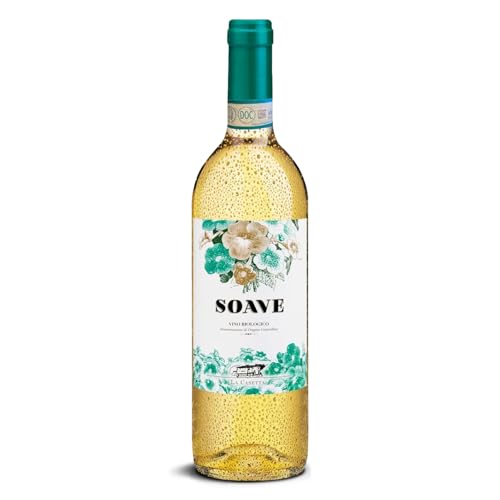 DELINAT – Soave La Casetta 2023 – Italienischer Weißwein trocken – Bio-Wein aus Valpolicella, vegan (1 x 0,75l) von Delinat